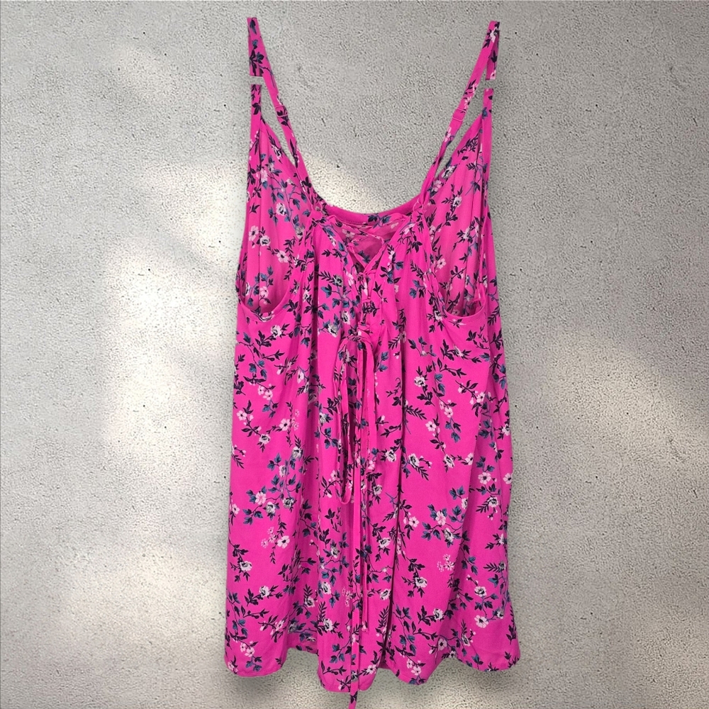 Torrid Pink Floral Camisole - Picture 3 of 7